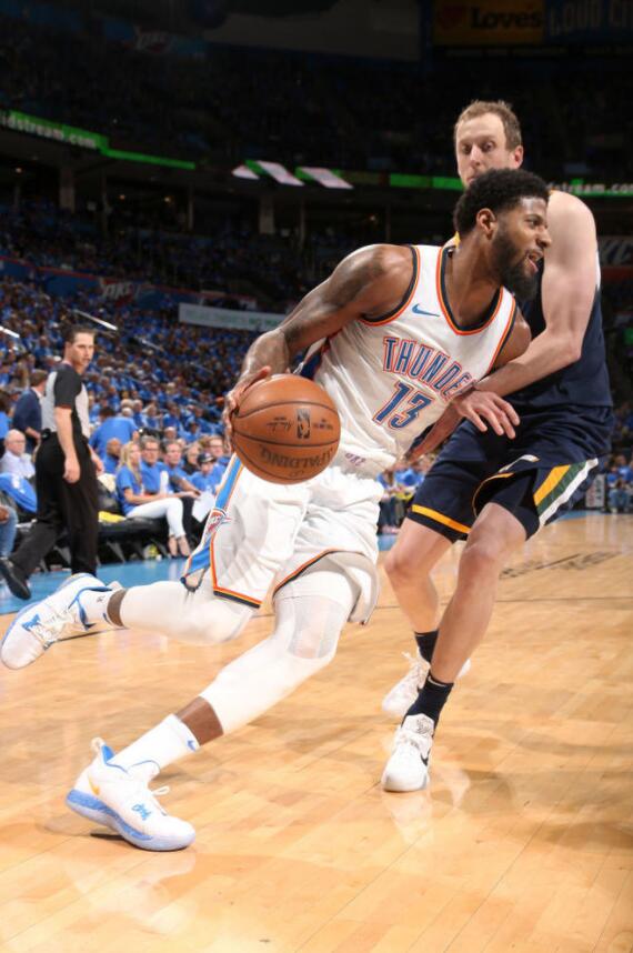 雷火电竞亚洲先驱-山东队轻取爵士，乔治高光表现