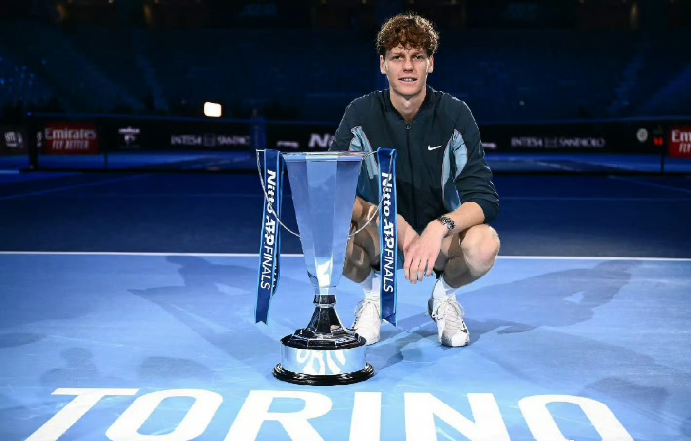 年终总决赛横扫ATP总决赛，辛纳刷新纪录